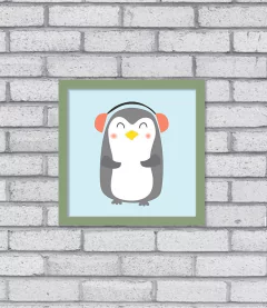 Quadro Pinguim