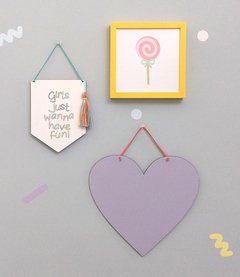 Placa Coração - comprar online