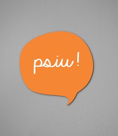 Placa Psiu (Fala)