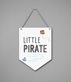 Plaquinha Litlle Pirate