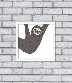 Quadro Preguiça - Pendurama Quadros e Artigos de Decoração