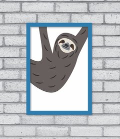 Quadro Preguiça - loja online
