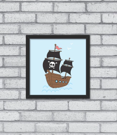 Imagem do Quadro Navio Pirata