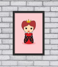Quadro Rainha de Copas - loja online
