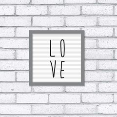 Quadro Love - comprar online