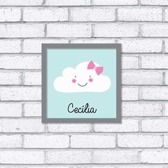 Imagem do Quadro Nome Nuvem (menina)