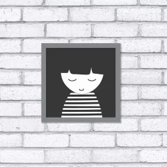 Quadro Menino na internet