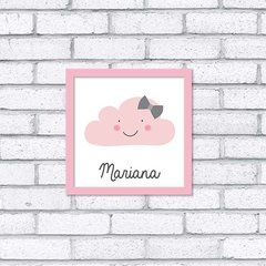 Quadro Nome Nuvem (menina) - loja online