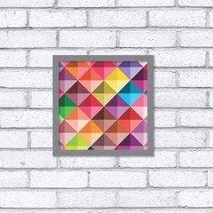 Quadro Geométrico - Pendurama Quadros e Artigos de Decoração