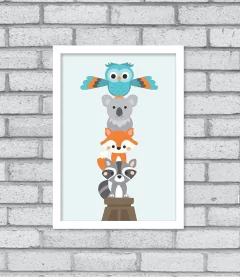 Quadro Totem - Pendurama Quadros e Artigos de Decoração
