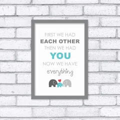 Imagem do Quadro Everything Elefantes