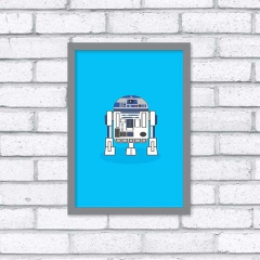 Quadro Cute R2-D2 - Pendurama Quadros e Artigos de Decoração
