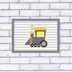 Quadro Trenzinho - loja online