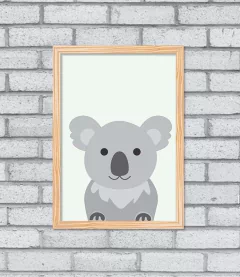 Quadro Hey Coala na internet