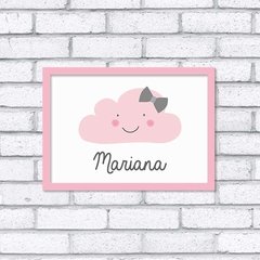 Quadro Nome Nuvem (menina) na internet