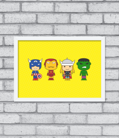 Quadro Avengers - comprar online