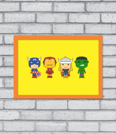 Quadro Avengers - comprar online