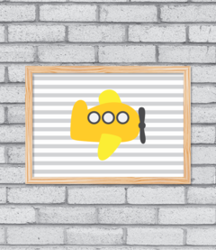 Quadro Aviãozinho na internet