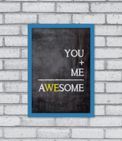 Quadro aWEsome - comprar online