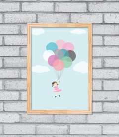 Quadro Balões (Criança) - comprar online
