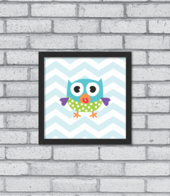 Quadro Bebê Coruja - loja online