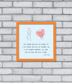 Quadro Beijo - Pendurama Quadros e Artigos de Decoração