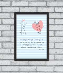 Quadro Beijo - loja online