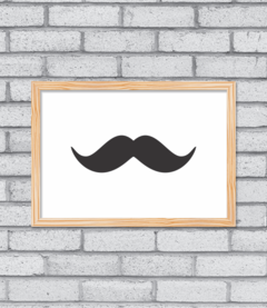 Quadro Bigode na internet