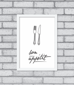Quadro Bon Appétit - comprar online