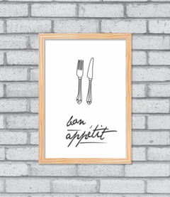 Quadro Bon Appétit na internet