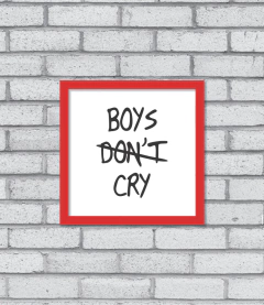 Imagem do Quadro Boys Cry