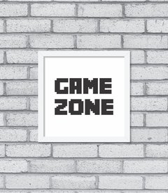 Quadro Game Zone - Pendurama Quadros e Artigos de Decoração