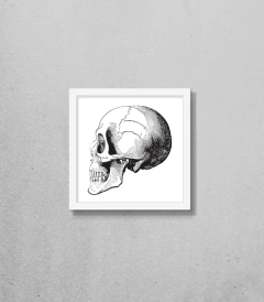 Quadro Caveira Perfil - comprar online