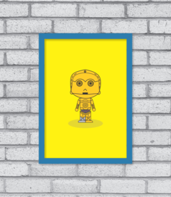 Quadro Cute C3-PO - comprar online
