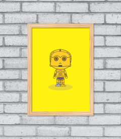 Quadro Cute C3-PO - Pendurama Quadros e Artigos de Decoração