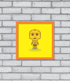 Quadro Cute C3-PO - Pendurama Quadros e Artigos de Decoração