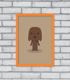 Quadro Cute Chewbacca na internet