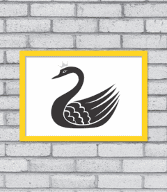 Quadro Cisne - comprar online