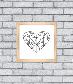 Quadro Coração Frame - comprar online