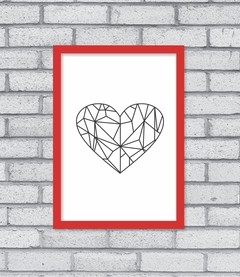 Imagem do Quadro Coração Frame
