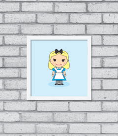 Quadro Cute Alice na internet