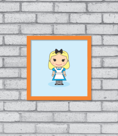 Quadro Cute Alice - Pendurama Quadros e Artigos de Decoração
