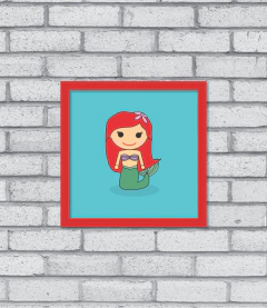 Imagem do Quadro Cute Ariel