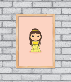 Quadro Cute Bela na internet