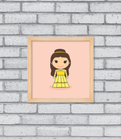 Quadro Cute Bela - comprar online