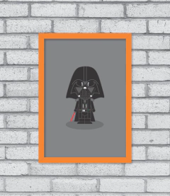 Quadro Cute Darth Vader - Pendurama Quadros e Artigos de Decoração