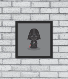 Quadro Cute Darth Vader - Pendurama Quadros e Artigos de Decoração