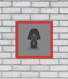Quadro Cute Darth Vader - loja online