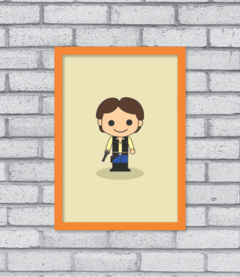 Quadro Cute Han Solo - Pendurama Quadros e Artigos de Decoração