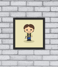 Quadro Cute Han Solo - Pendurama Quadros e Artigos de Decoração